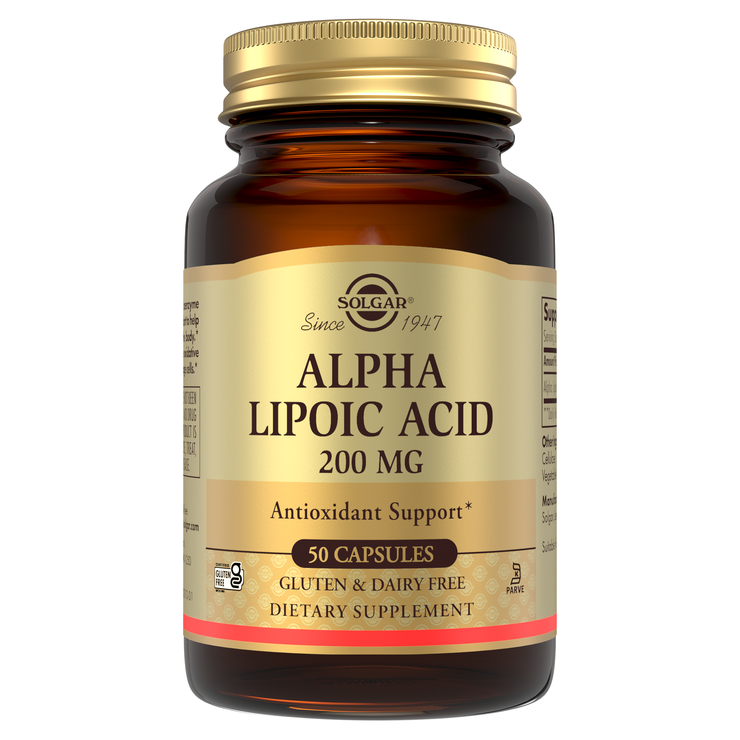 Product Alpha Lipoic Acid 200 mg Vegetable Capsules