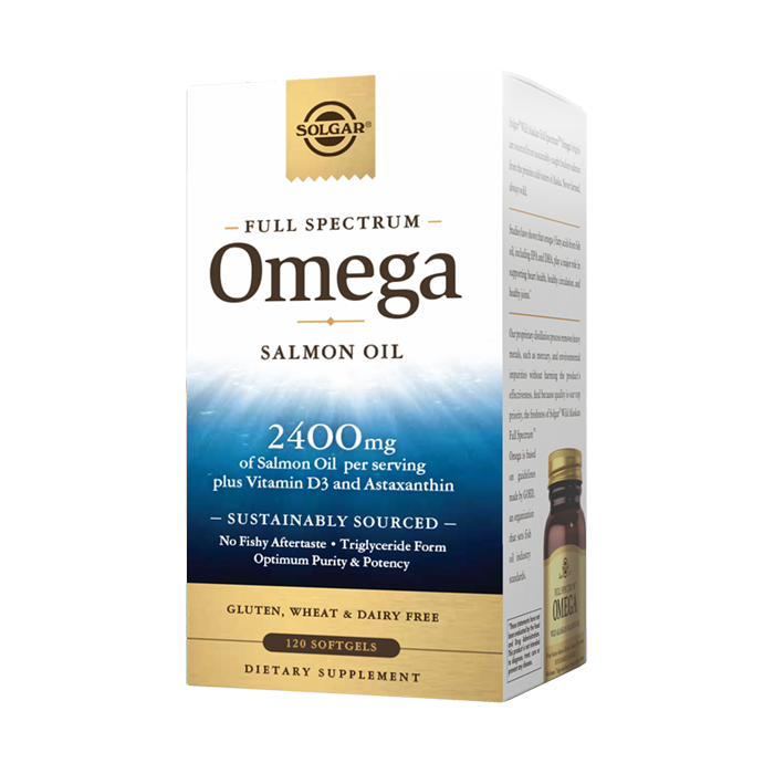 Full Spectrum Omega Salmon Oil Softgels