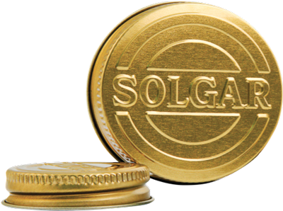 A pair of Solgar golden lids