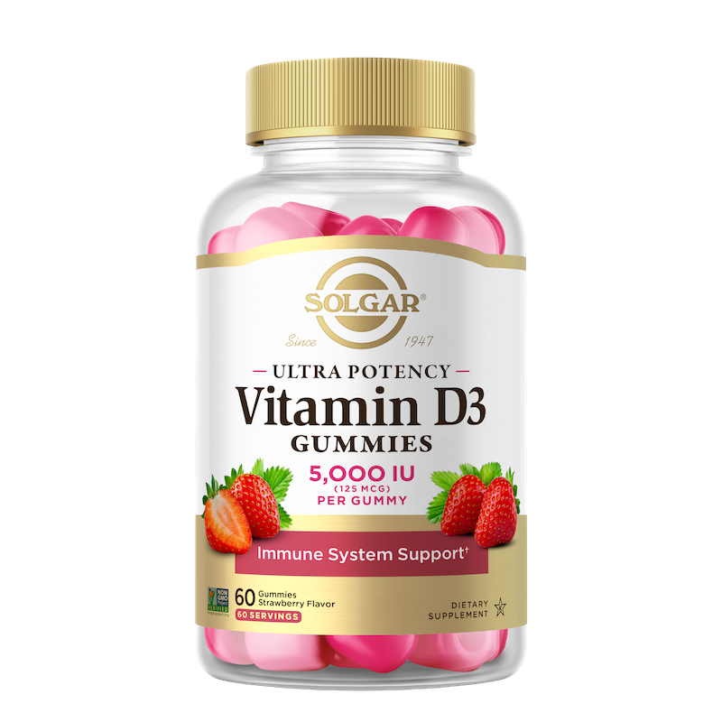 Ultra Potency Vitamin D3 Strawberry Gummies