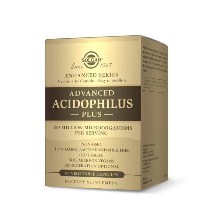 Advanced Acidophilus Plus Vegetable Capsules