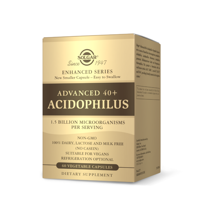 Advanced 40+ Acidophilus Vegetable Capsules