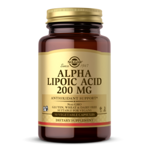 Alpha Lipoic Acid 200 mg Vegetable Capsules