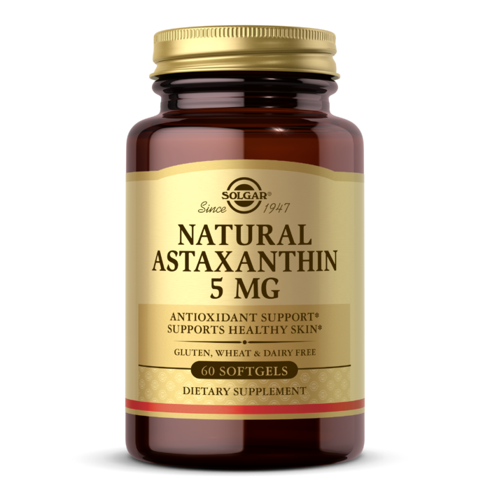 Natural Astaxanthin 5 mg Softgels