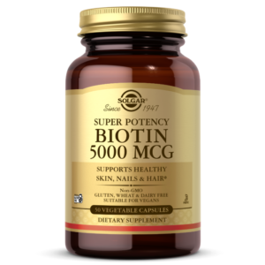 Biotin 5000 mcg Vegetable Capsules