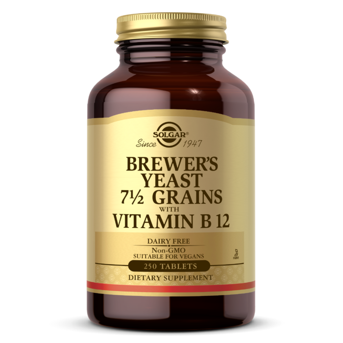 Brewer’s Yeast 7 1/2 Grains Tablets with Vitamin B12