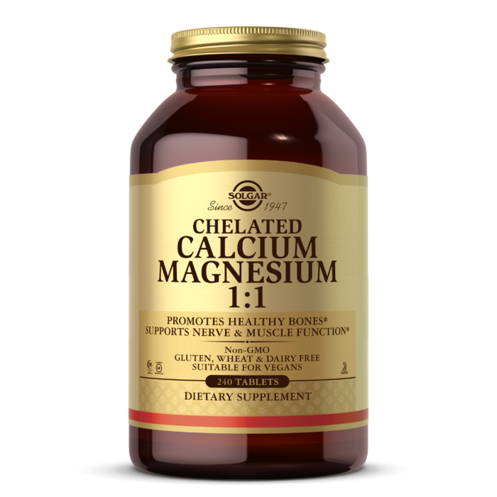 Chelated Calcium Magnesium 1:1 Tablets**