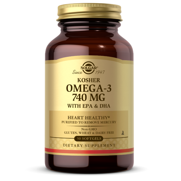 Omega-3 740 mg Kosher Softgels