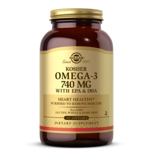 Omega-3 740 mg Kosher Softgels