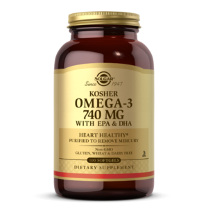 Omega-3 740 mg Kosher Softgels