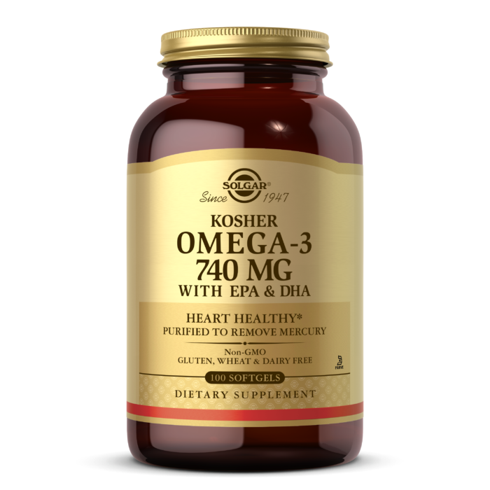 Omega-3 740 mg Kosher Softgels