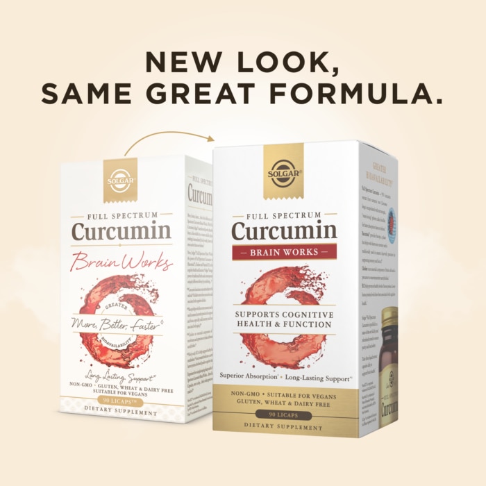 Full Spectrum Curcumin Brain Works Licaps™