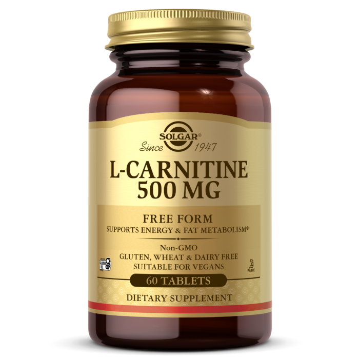 L-Carnitine 500 mg Tablets - General Health - Solgar