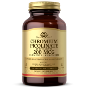 Chromium Picolinate 200 mcg Vegetable Capsules