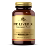 Cod Liver Oil Softgels (Vitamin A & D Supplement)