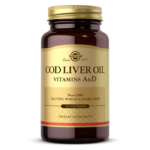 Cod Liver Oil Softgels (Vitamin A & D Supplement)