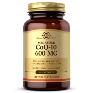 Megasorb CoQ-10 600 mg Softgels