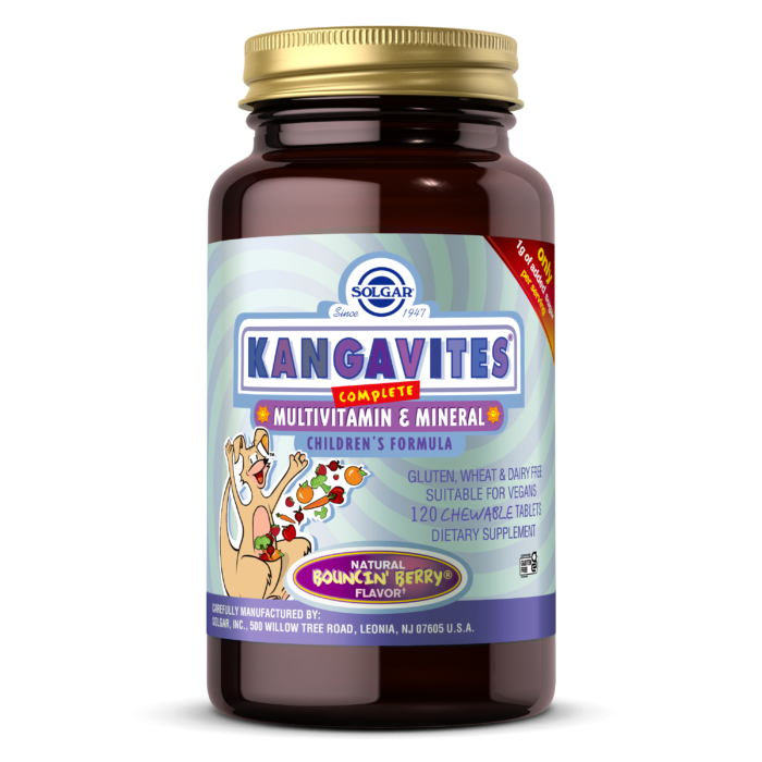 Kangavites® Multivitamin & Mineral Chewable Tablets – Bouncin’ Berry® Flavor