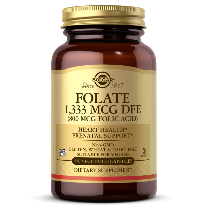 Folate 1,333 MCG DFE (800 MCG FOLIC ACID) Vegetable Capsules