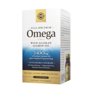 Full Spectrum Omega Salmon Oil Softgels