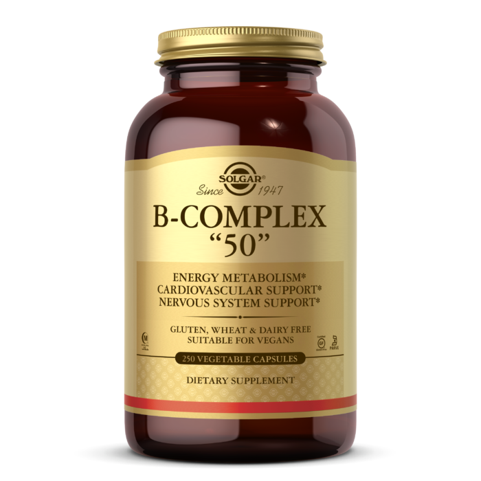 B-Complex 50 Vegetable Capsules - General Health - Solgar