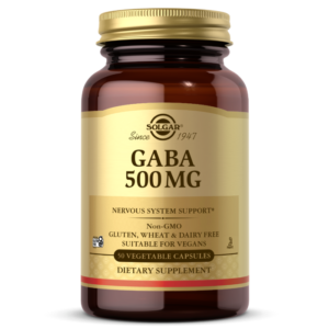 GABA 500 mg Vegetable Capsules