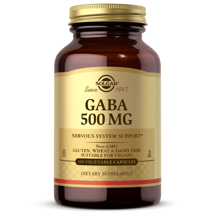 GABA 500 mg Vegetable Capsules