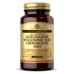 Glucosamine Hyaluronic Acid Chondroitin MSM (Shellfish-Free) Tablets