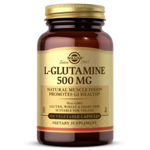 L-Glutamine 500 mg Vegetable Capsules