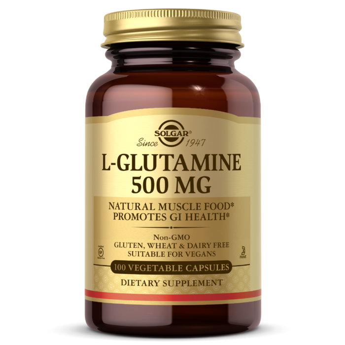 L-Glutamine 500 mg Vegetable Capsules