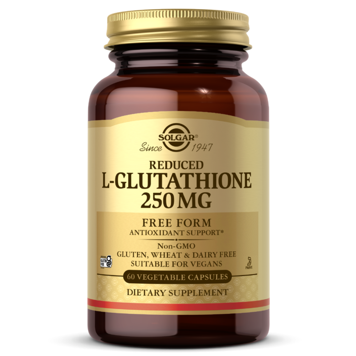 Reduced L-Glutathione 250 mg Vegetable Capsules