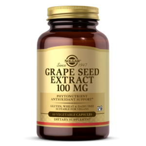 Grape Seed Extract 100 mg Vegetable Capsules