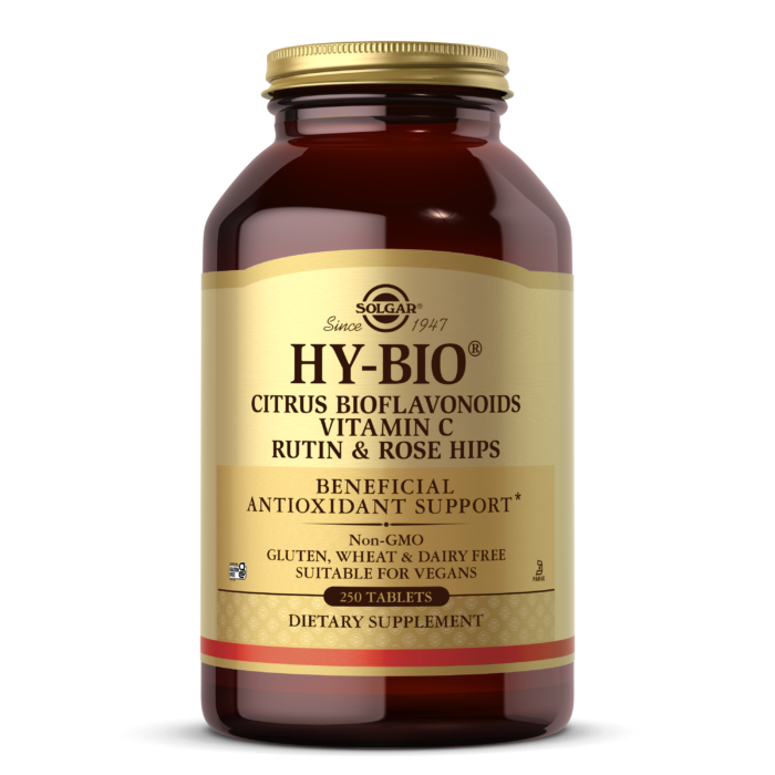 Hy-Bio® Tablets (500 mg Vitamin C with 500 mg Bioflavonoids)