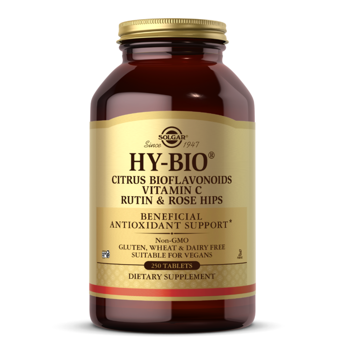 Hy-Bio® Tablets (500 mg Vitamin C with 500 mg Bioflavonoids)