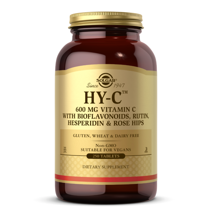 Hy-C™ Tablets (600 mg Vitamin C with 100 mg Bioflavonoids)