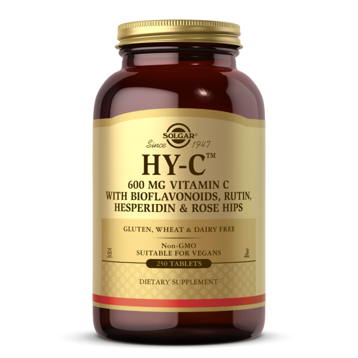 Hy-C™ Tablets (600 mg Vitamin C with 100 mg Bioflavonoids)