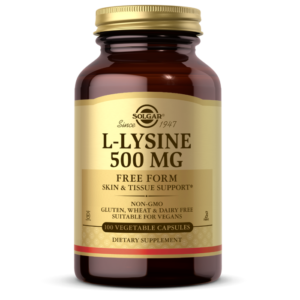 L-Lysine 500 mg Vegetable Capsules