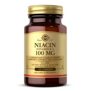 Niacin (Vitamin B3) 100 mg Tablets