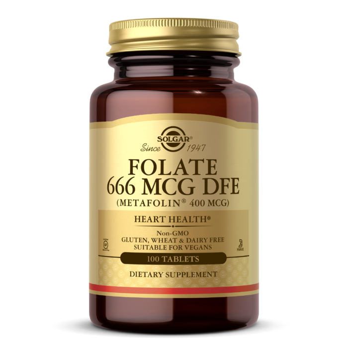 Folate 666 MCG DFE (Metafolin® 400 MCG) Tablets