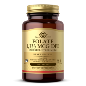 Folate 1,333 MCG DFE (Metafolin® 800 mcg) Tablets