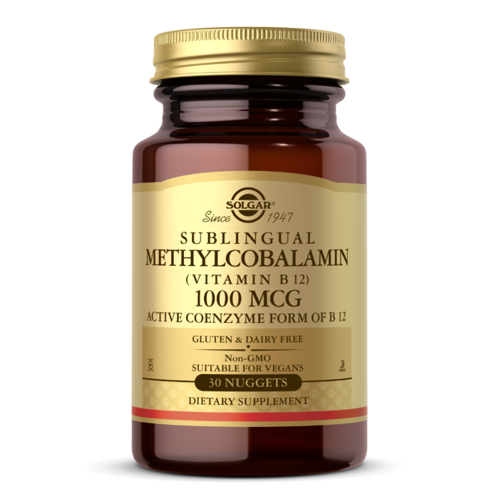 Methylcobalamin Vitamin B12 1000 Mcg Nuggets Products Solgar