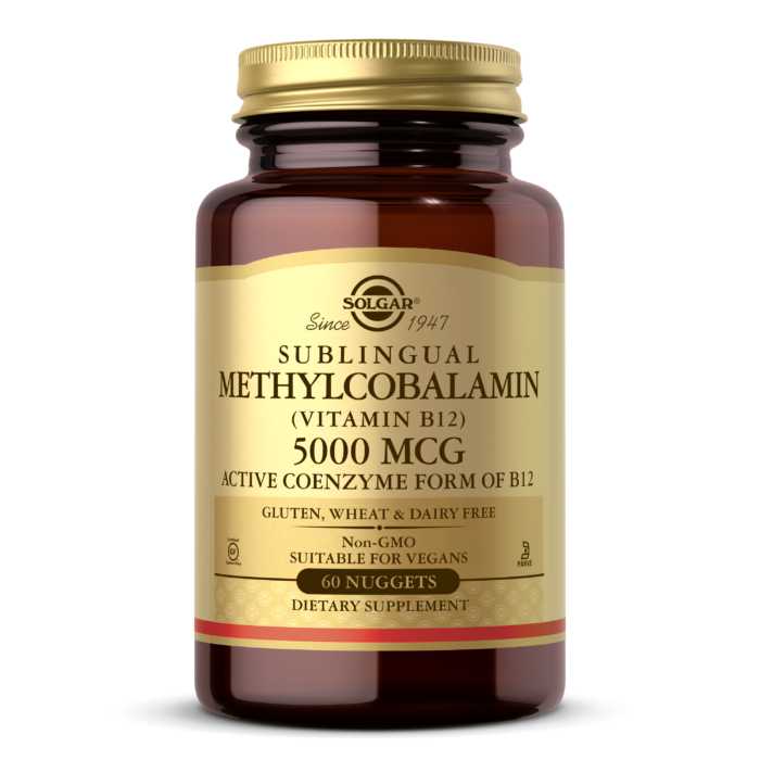 Methylcobalamin (Vitamin B12) 5000 mcg Nuggets