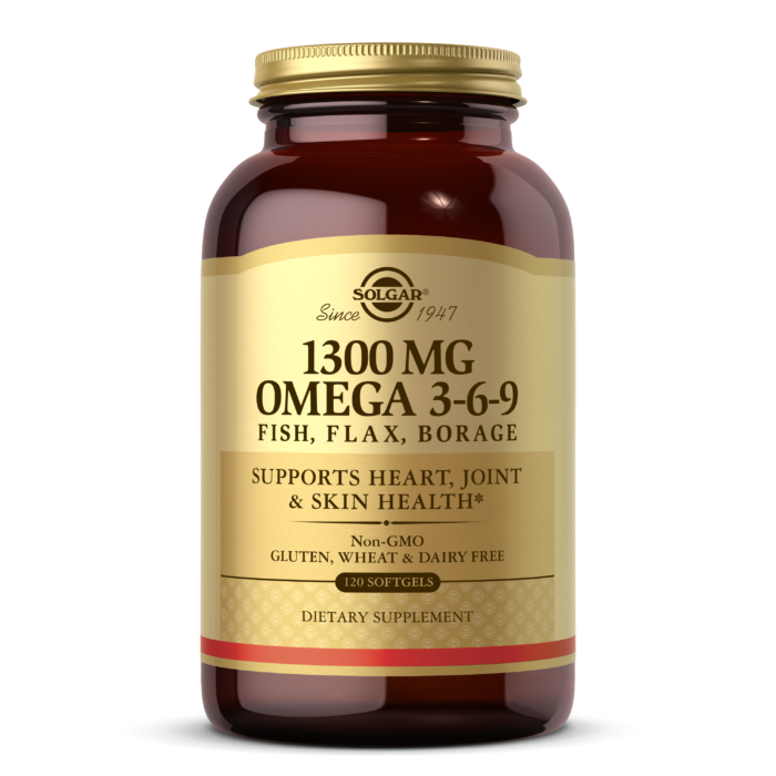 1300 mg Omega 3-6-9 Softgels