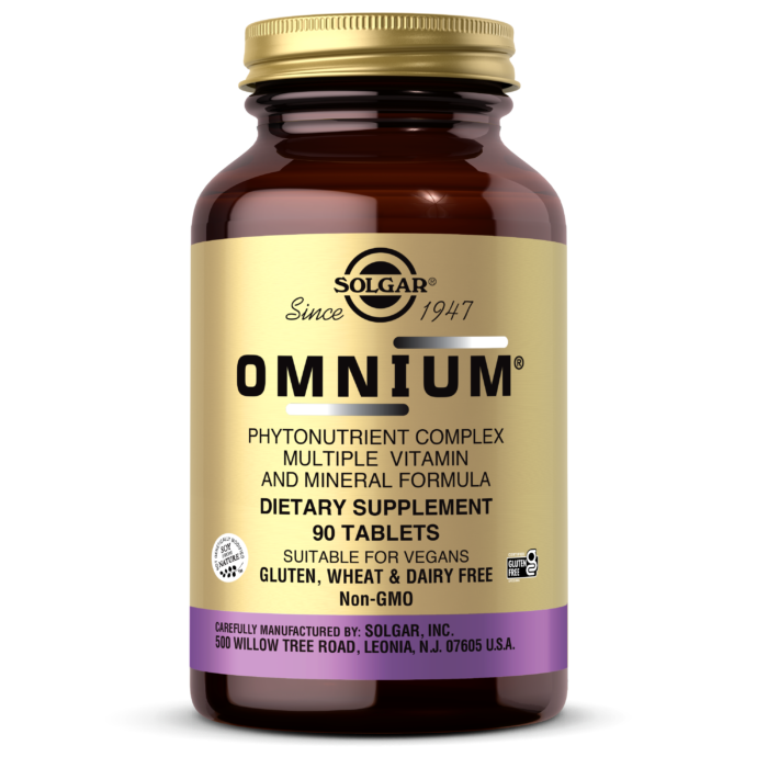 Omnium® Tablets Phytonutrient Complex Multiple Vitamin & Mineral Formula