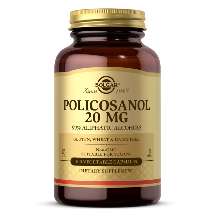 Policosanol 20 mg Vegetable Capsules