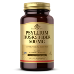 Psyllium Husks Fiber 500 mg Vegetable Capsules