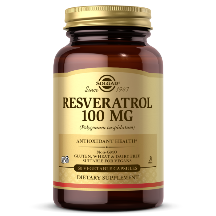 Resveratrol 100 mg Vegetable Capsules