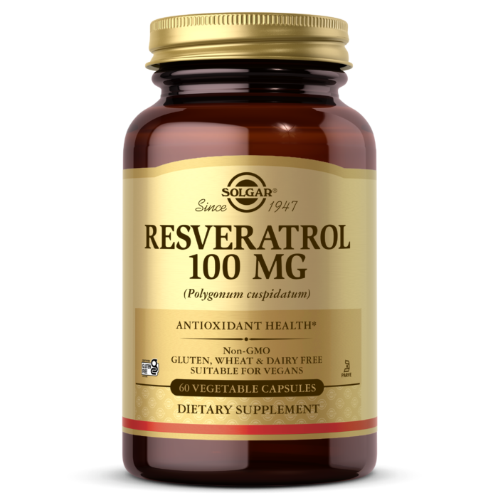 Resveratrol 100 mg Vegetable Capsules