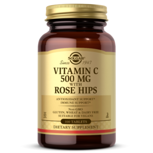 Vitamin C 500 mg with Rose Hips Tablets