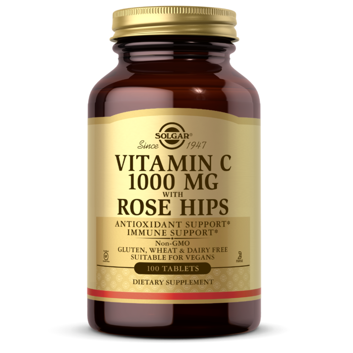 Vitamin C 1000 mg with Rose Hips Tablets